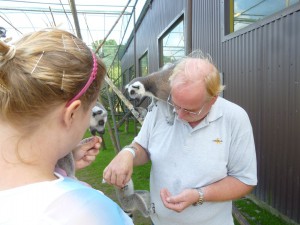 Lemurer med Lasse o Catharina